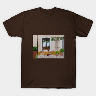 Street in Italy Print T-Shirt